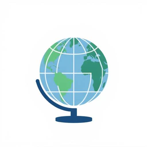 Global network access with a globe icon