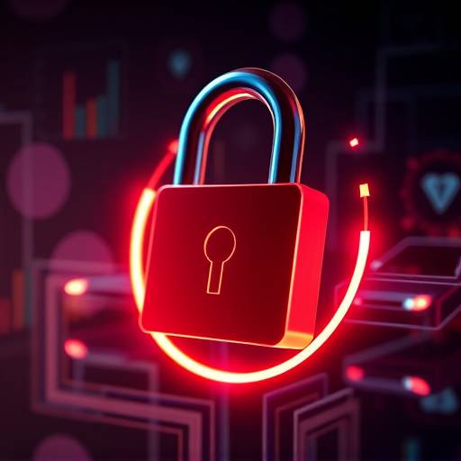 Secure transaction symbolized by a padlock icon, indicating the protection offered by VPNs